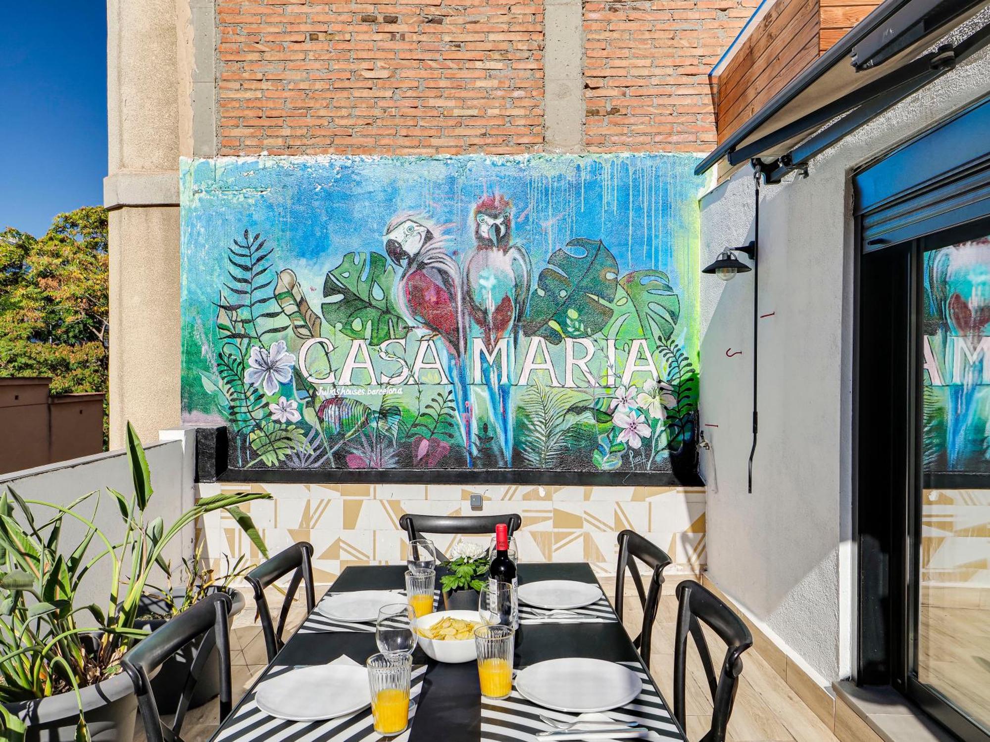 Casa Maria Townhouse- Terrace-4 Bedrooms L'Hospitalet de Llobregat Luaran gambar